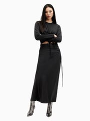 AllSaints Black Alexia Skirt - Image 1 of 6