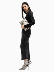AllSaints Black Alexia Skirt - Image 4 of 6