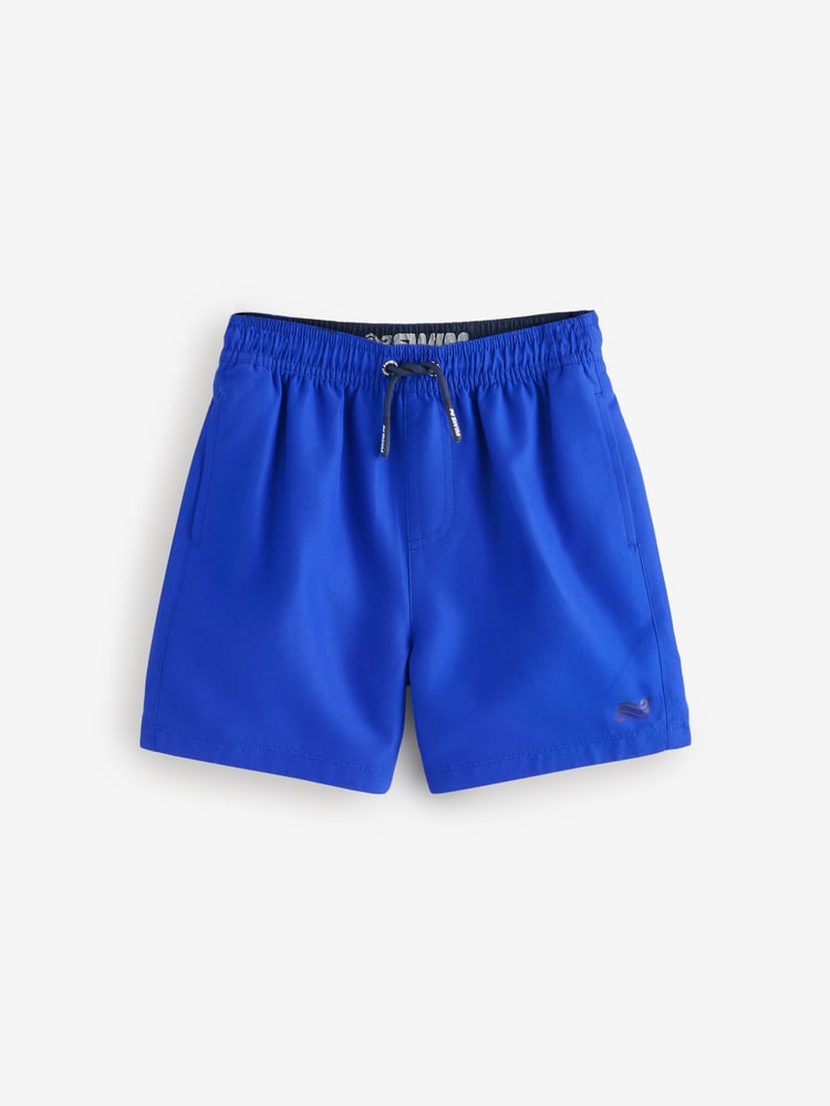 Cobalt Blue and Navy Swim Shorts 2 Pack (1.5-16yrs) - Image 2 of 7 Cobalt Blue and Navy Swim Shorts 2 Pack (1.5-16yrs) - Image 2 of 7