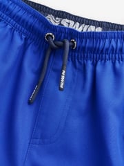 Cobalt Blue and Navy Swim Shorts 2 Pack (1.5-16yrs) - Image 7 of 7