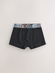 Black with Bright Waistband Trunks 10 Pack (1.5-16yrs) - Image 2 of 14