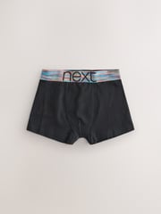 Black with Bright Waistband Trunks 10 Pack (1.5-16yrs) - Image 6 of 14