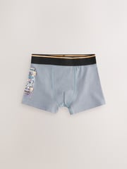 Pastel Grafitti Print Trunks 7 Pack (2-16yrs) - Image 2 of 11