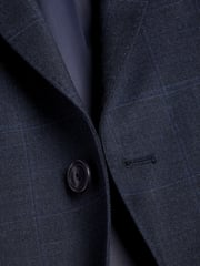 Charles Tyrwhitt Blue Seasonal Design Check SF Jacket - Image 4 of 4