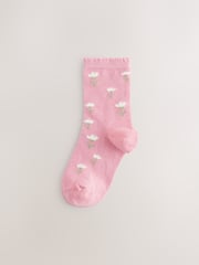 Multi 5 Pack Cotton Rich Ruffle Ankle socks - Image 4 of 9