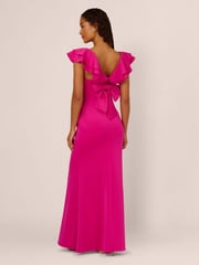 Adrianna Pink Papell Scuba Mermaid Gown - Image 2 of 7