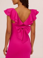 Adrianna Pink Papell Scuba Mermaid Gown - Image 5 of 7