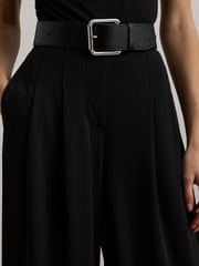 Lauren Ralph Lauren Chabrell Pleated Wide Leg Trousers - Image 3 of 6