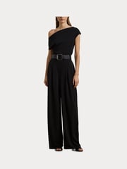 Lauren Ralph Lauren Chabrell Pleated Wide Leg Trousers - Image 4 of 6