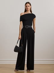 Lauren Ralph Lauren Chabrell Pleated Wide Leg Trousers - Image 5 of 6