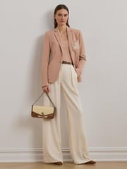 Lauren Ralph Lauren Anfisa Crest Logo Blazer Jacket - Image 2 of 8