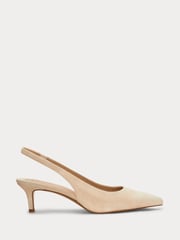 Lauren Ralph Lauren Lolah II Suede Slingback Heeled Pump Shoes - Image 1 of 4