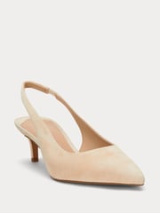 Lauren Ralph Lauren Lolah II Suede Slingback Heeled Pump Shoes - Image 2 of 4