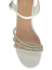 Lotus White Heeled Occasion Sandals - Image 4 of 4