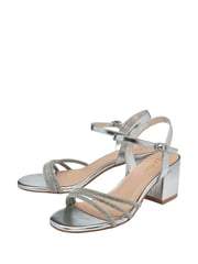 Lotus Silver Heeled Occasion Sandals - Image 2 of 4