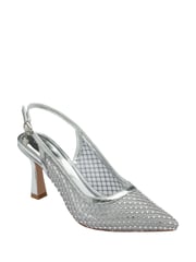 Lotus Silver Heeled Occasion Shoes - Image 1 of 4
