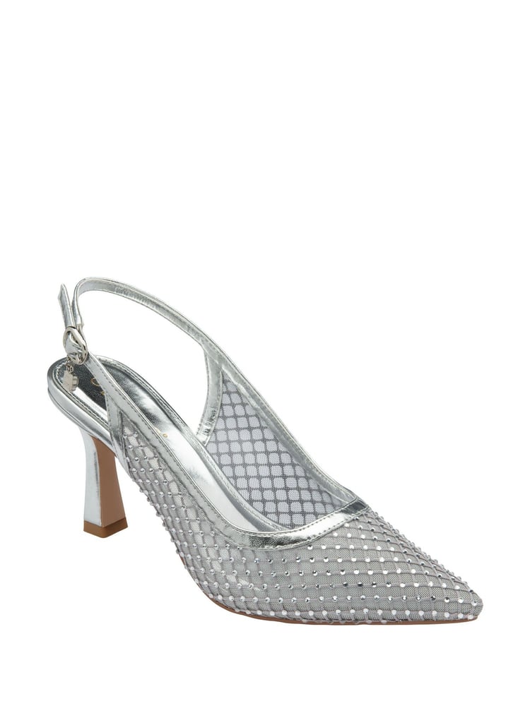 Lotus Silver Heeled Occasion Shoes - Image 1 of 4