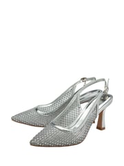 Lotus Silver Heeled Occasion Shoes - Image 2 of 4