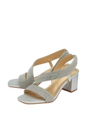 Lotus Silver Occasion Sandals - Image 2 of 4