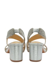 Lotus Silver Occasion Sandals - Image 3 of 4