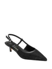 Lotus Black Slingback Occasion Shoes - Image 1 of 4