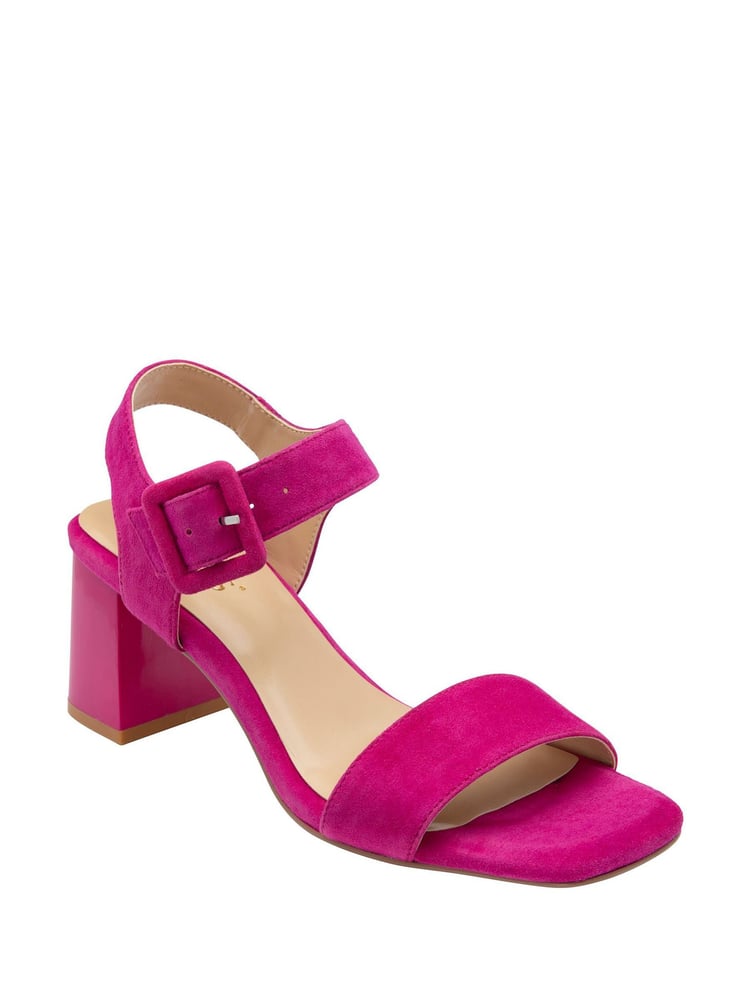 Lotus Pink Heeled Sandals - Image 1 of 4