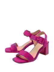 Lotus Pink Heeled Sandals - Image 2 of 4