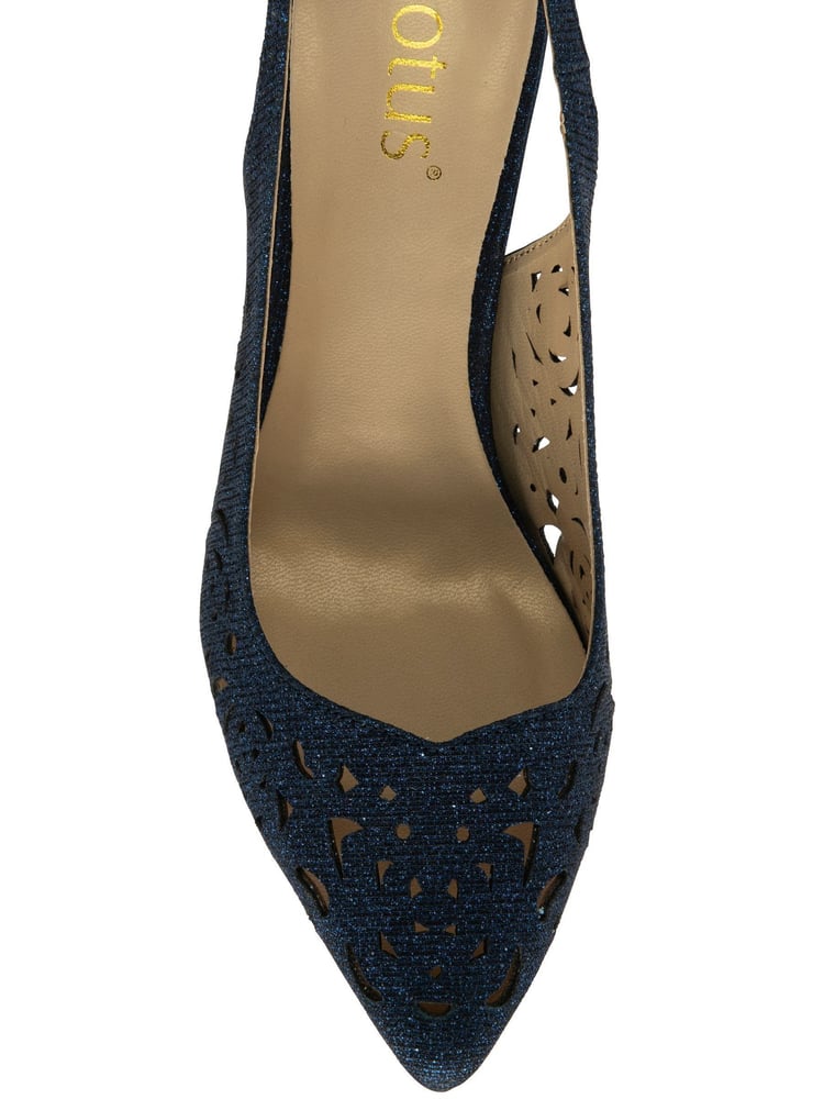 Lotus Blue Occasion Shoes - Image 4 of 4