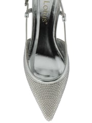 Lotus Silver Slingback Occasion Shoes - Image 4 of 4