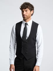 Antique Rogue Black Huxley Dinner Waistcoats - Image 1 of 2