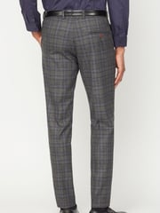 Antique Rogue Grey Overcheck Trousers - Image 2 of 3