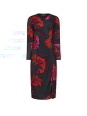 Star by Julien MacDonald Red Oriental Floral Dress - Image 6 of 6
