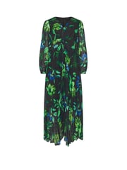 Star by Julien MacDonald Green Pleated Floral Leaf Dress - Image 6 of 6