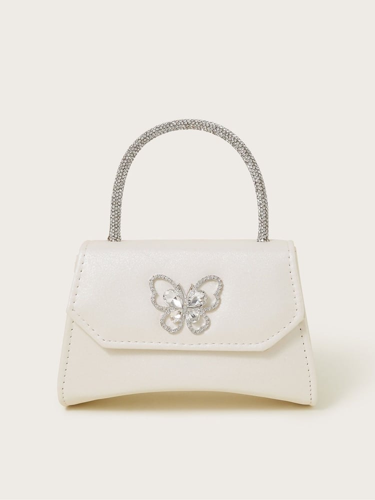 Monsoon Natural Jewel Butterfly Bridesmaid Bag - Image 1 of 4