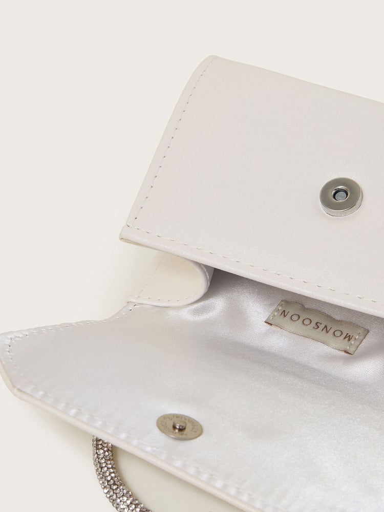 Monsoon Natural Jewel Butterfly Bridesmaid Bag - Image 4 of 4