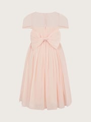 Monsoon Pink Claire Crinkle Chiffon Dress - Image 2 of 3