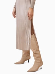 AllSaints Brown Vittoria Dress - Image 3 of 7