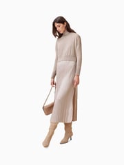 AllSaints Brown Vittoria Dress - Image 4 of 7
