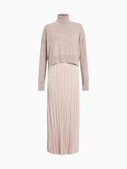 AllSaints Brown Vittoria Dress - Image 7 of 7