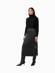 AllSaints Black Vittoria Dress - Image 1 of 8
