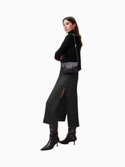 AllSaints Black Vittoria Dress - Image 5 of 8