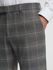 Antique Rogue Grey Bailey With Tan Check Trousers - Image 2 of 2