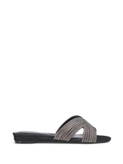 Carvela Chrome Gala Mule Jewel Sandals - Image 1 of 5