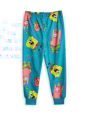Vanilla Underground Yellow Kids Spongebob Pyjamas 2 Pack - Image 4 of 5
