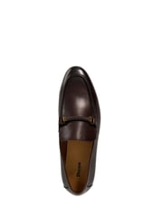Dune London Brown Scilly Woven Trim Loafers - Image 5 of 6