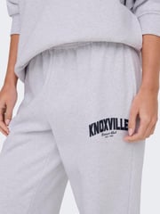 ONLY Grey Slogan Joggers - Image 3 of 6