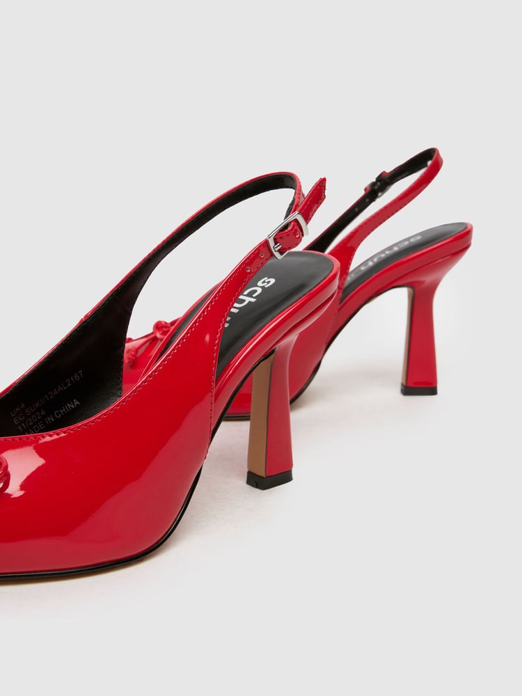 Schuh EC Suki Slingback Bow Courts Shoes - Image 4 of 4 Schuh EC Suki Slingback Bow Courts Shoes - Image 4 of 4