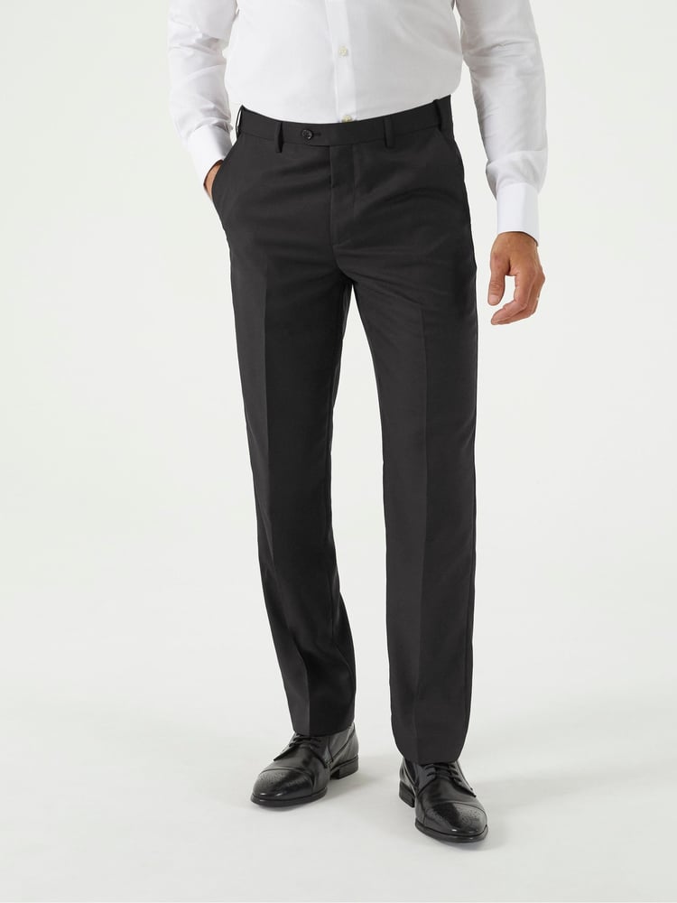 Skopes Black Tailored Fit Farnham Suit Trousers - Image 1 of 4