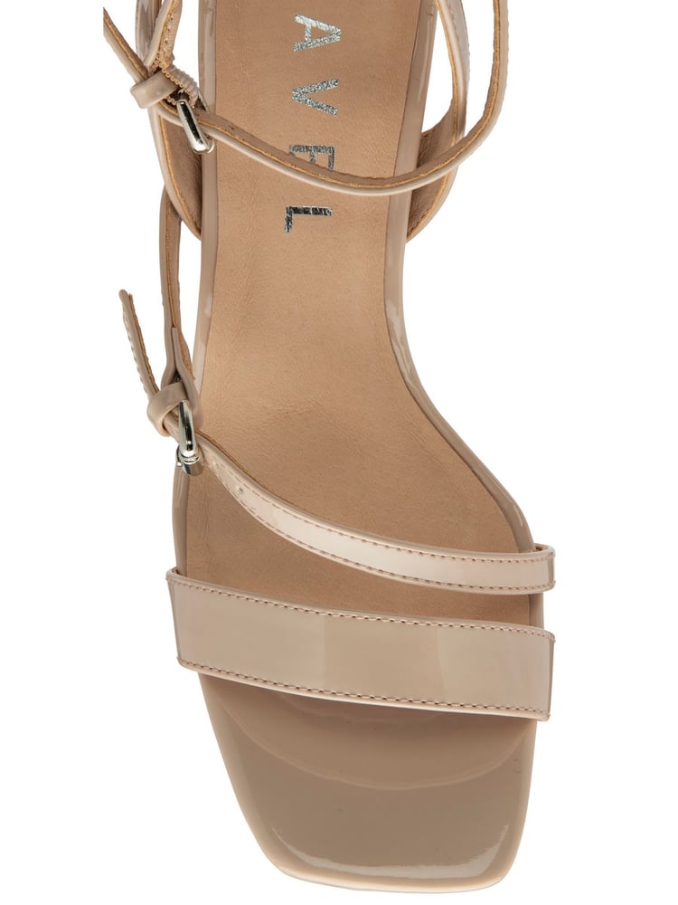 Ravel Nude Open-Toe Strappy Sandals - Image 4 of 4 Ravel Nude Open-Toe Strappy Sandals - Image 4 of 4