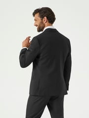 Skopes Black Slim Fit Farnham Suit Jacket - Image 3 of 5